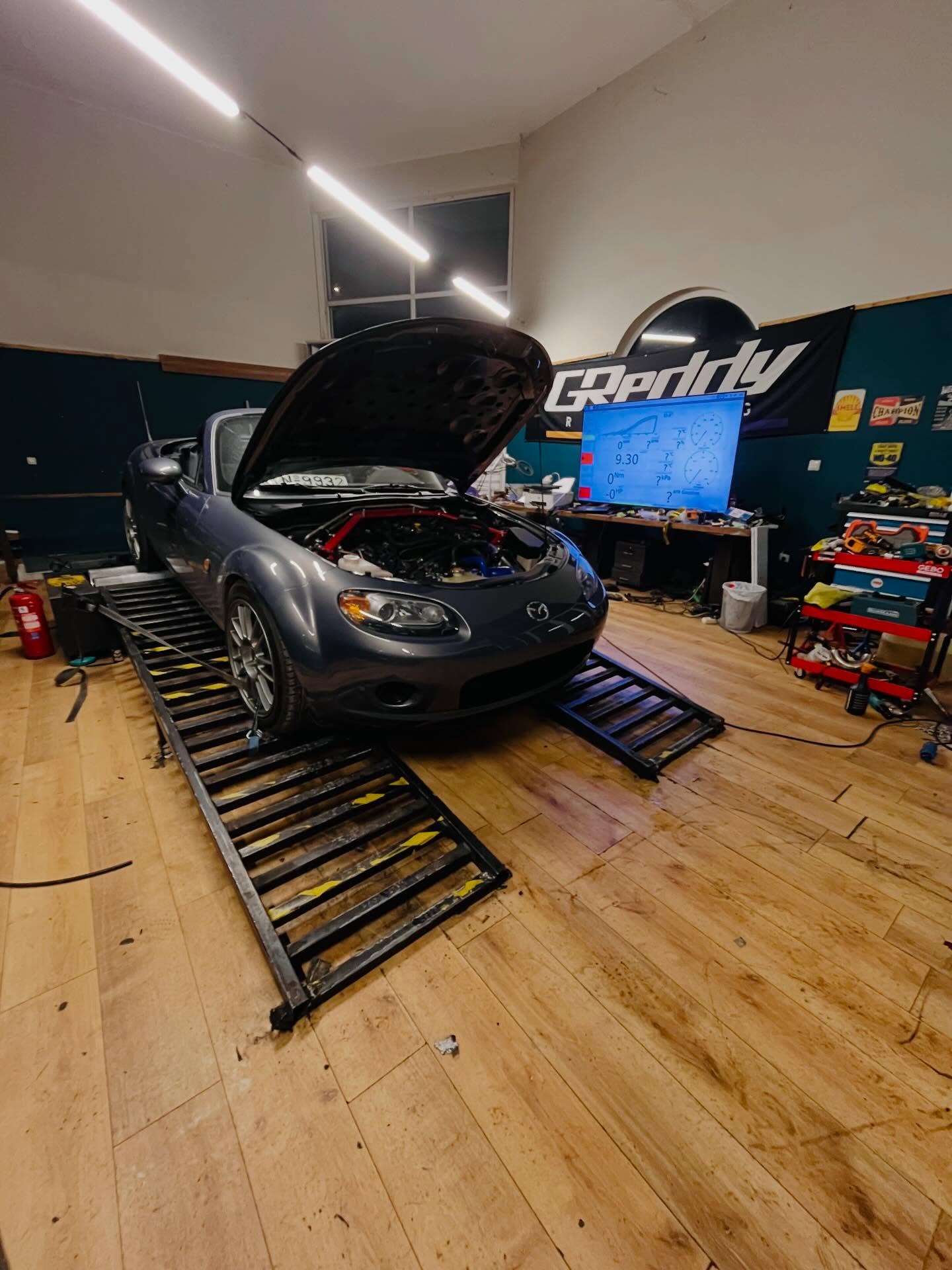 One of the very first MX-5 NC turbo builds in Greece.