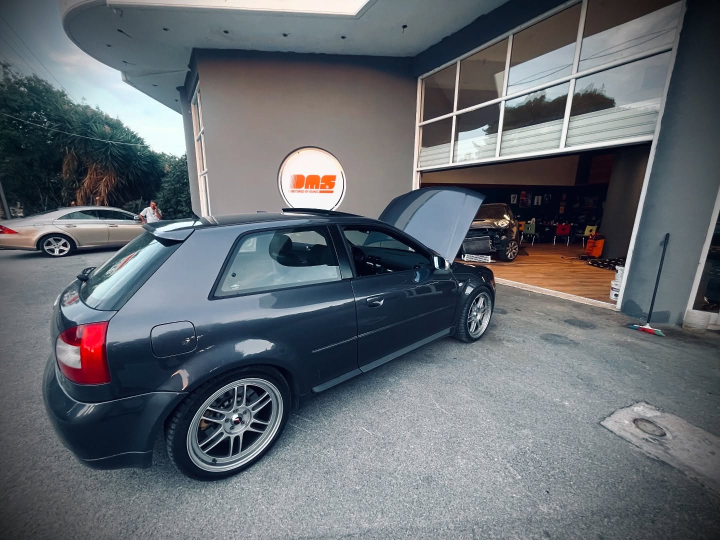 Audi S3  70mm exhaust External 38mm Tial MVS Stage 2 by DMS TUNED