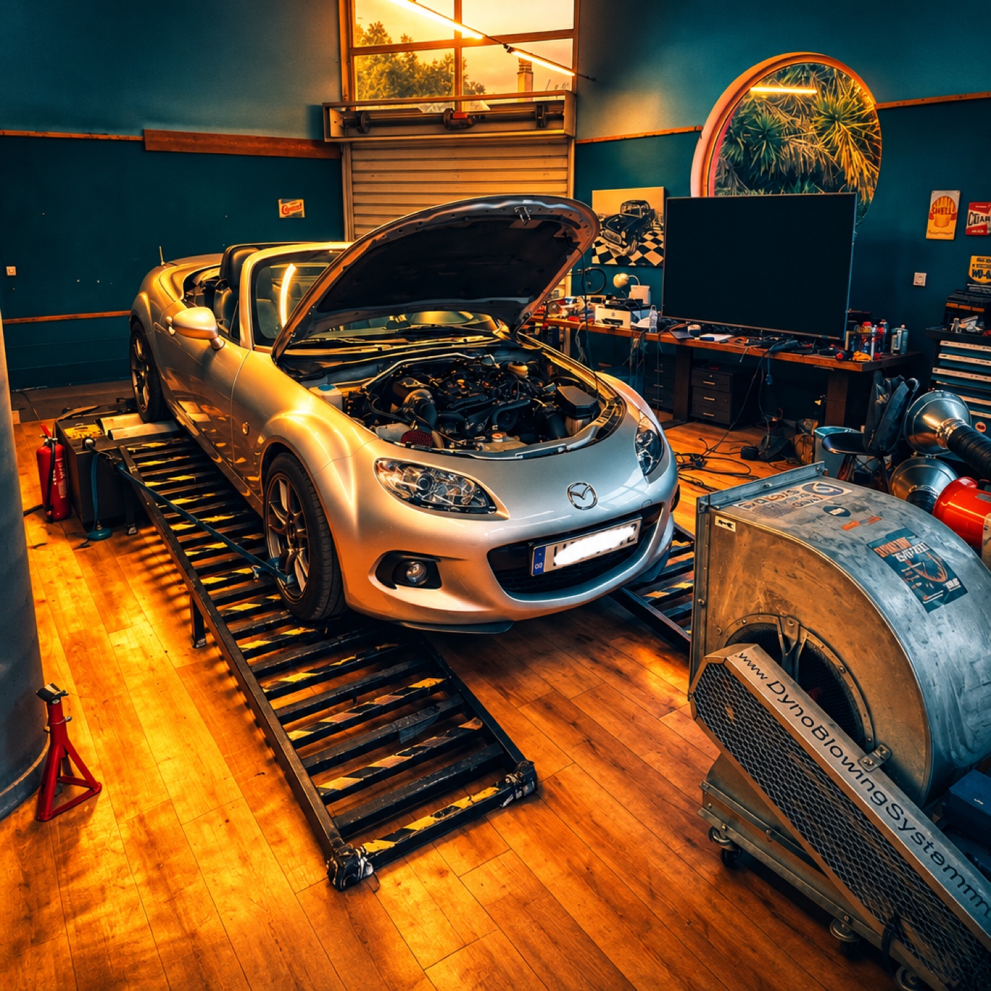 Mazda MX-5 NC στο δυναμόμετρο της DMS Tuned