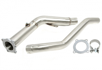 Stainless downpipe — Audi A4, A5, Q5 (B8)