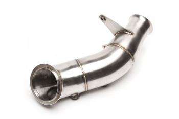 Stainless downpipe 100mm — BMW 1er, 2er, 3er, 4er Series (F20, F21, F22, F23)