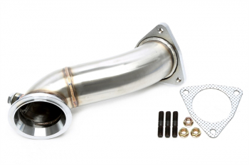 Stainless downpipe — Opel Corsa D