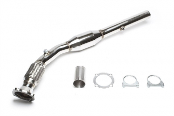 Downpipe with sports catalyst — Audi / Seat / Skoda / VW A3, TT, Leon, Toledo II, Octavia, Bora, Golf IV, New Beetle (8L)