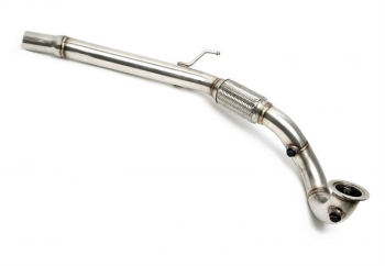 Stainless downpipe 63mm — Audi / Seat / Skoda VW A3 / Leon / Octavia III / Golf VII (8V)