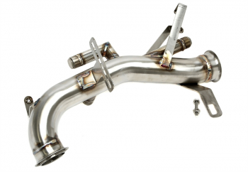 Stainless downpipe — VW Transporter T5+T6