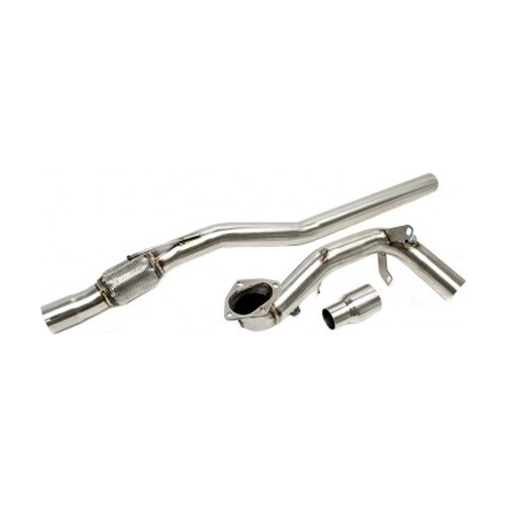 Stainless downpipe — Audi / Seat / Skoda / VW A1 / Ibiza / Fabia / Polo