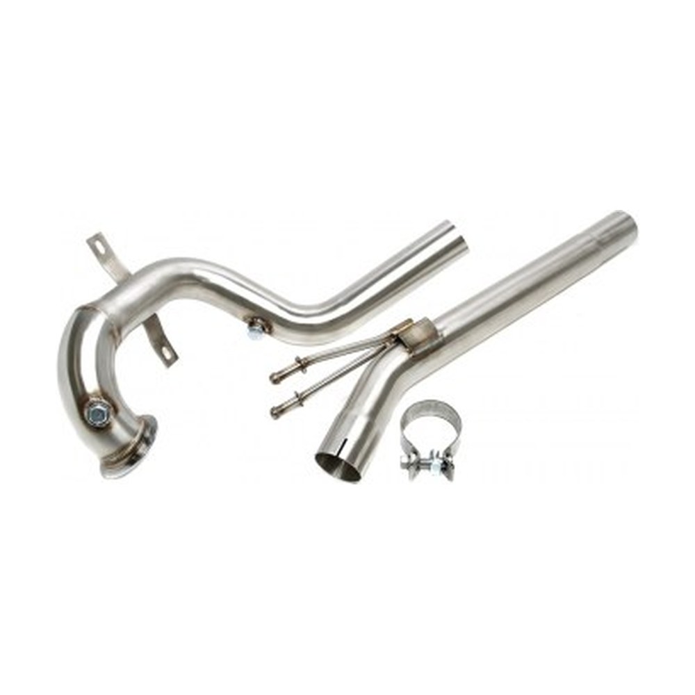 Stainless downpipe — Audi / Seat / Skoda / VW A1, Ibiza , Fabia, Polo · 56mm