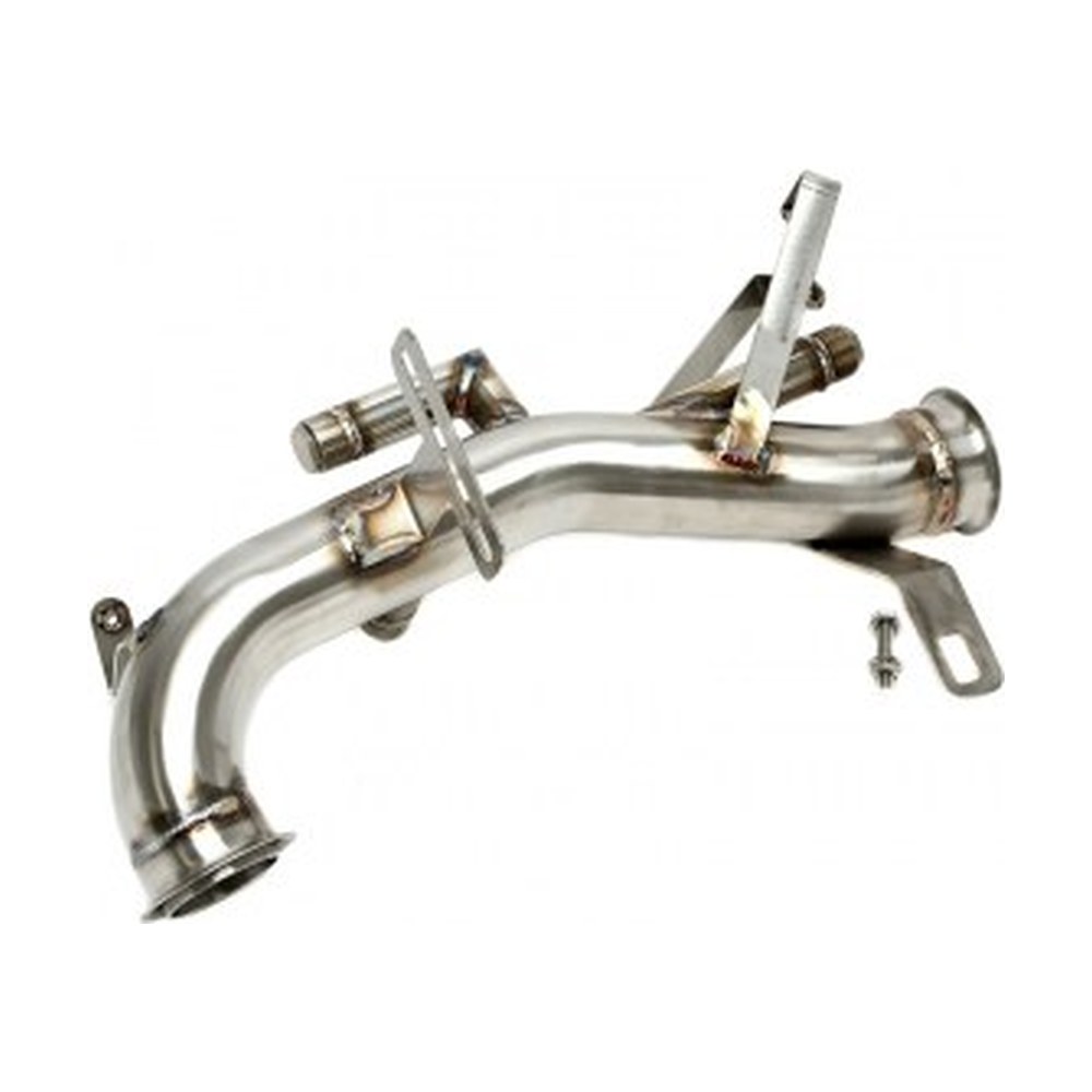 Stainless downpipe — VW Transporter T5+T6