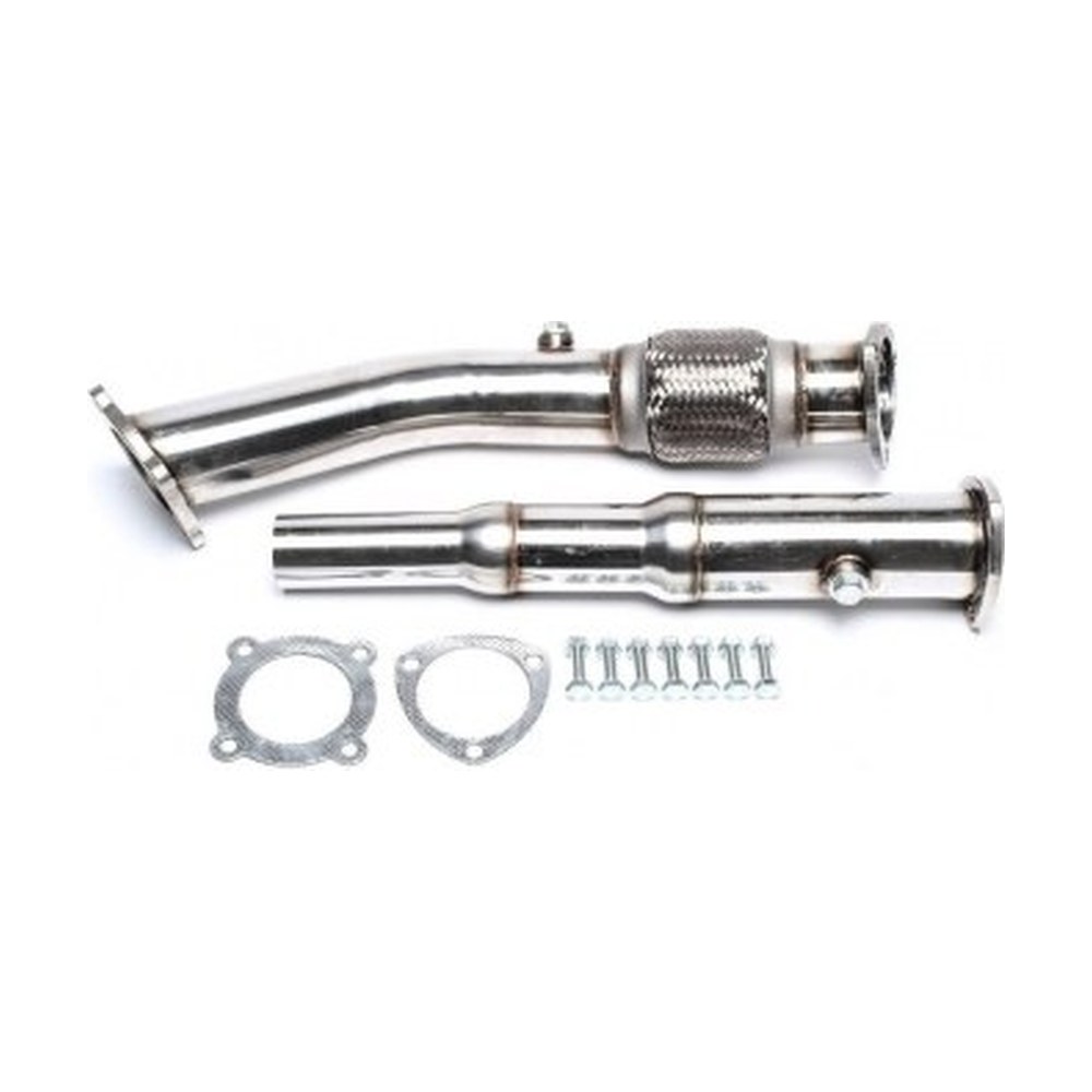 Stainless downpipe 76mm — Audi / Seat / Skoda / VW A3, TT, Leon, Toledo II, Octavia, Bora, Golf IV, New Beetle (8L)