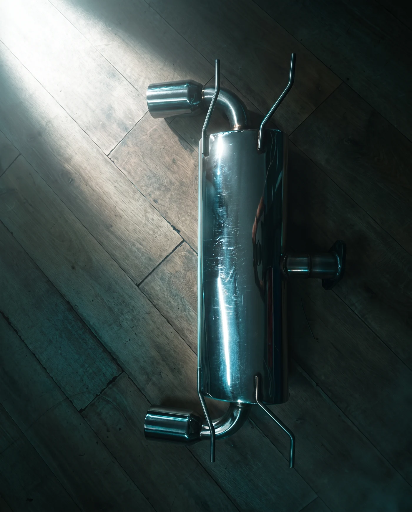 DMS 2.5" Stainless Rear Muffler — MX-5 NC